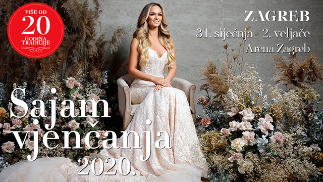 Sajam vjenčanja 2020. u Areni Zagreb